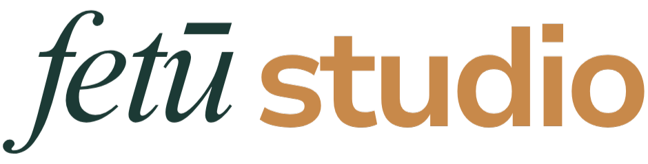 fetū studio logo brisbane website and weaving studio